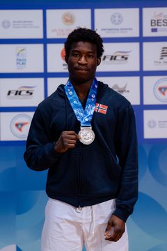 Davis Asare (24) med EM-sølv.