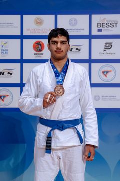 Mohammed Mahbo Arifi(20) med EM-bronse.