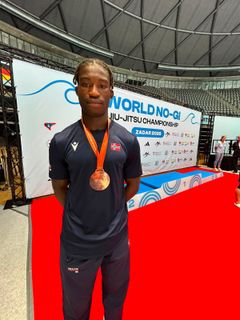 Davis Asare med VM-bronse i Kroatia.