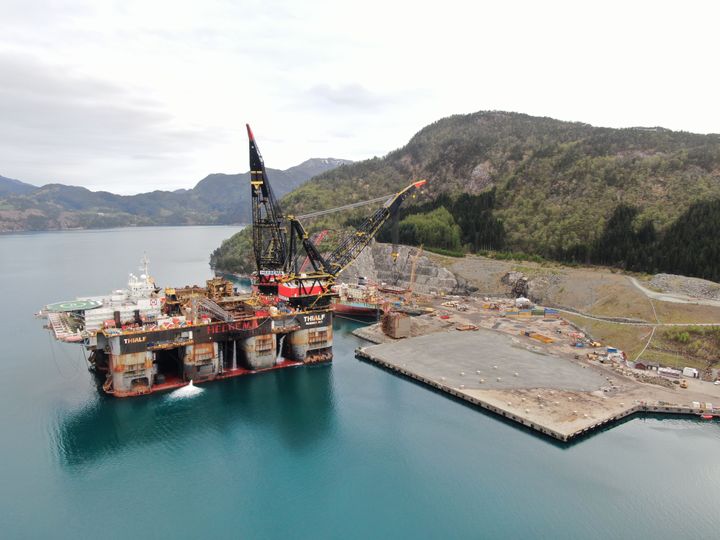 Området på AF Miljøbase Vats har en gunstig plassering for offshore vindkraft med nærhet til Utsira og Sørlige Nordsjø.
