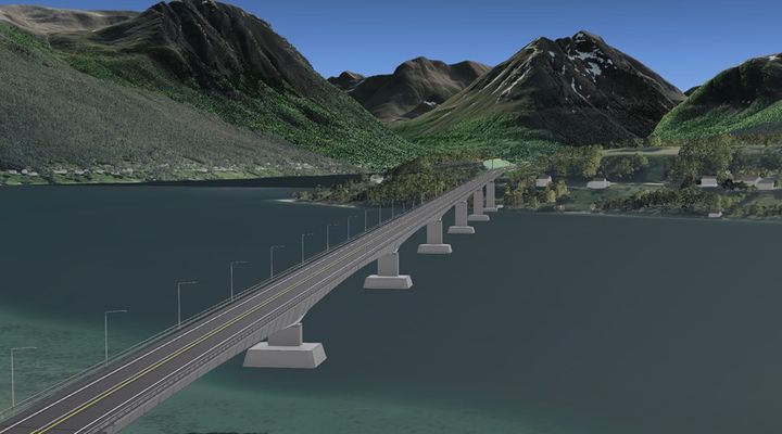 Nye E8 på strekningen Sørbotn–Laukslett skal gi en mer fremkommelig, kortere og sikrere innfartsveg til Tromsø.
