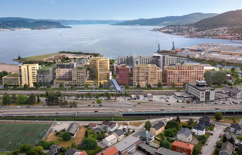 Strøm Gundersen er valgt som entreprenør for to kontrakter for bygging av henholdsvis hotell og kontorbygg på Brakerøya i Drammen.