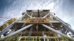 Andrew-feltet ligger 225 km nordøst for Aberdeen og fungerer som et sentralt knutepunkt for fire undervannsfelt.