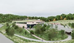 Betonmast bygger nullutslippsanlegg for Ragn-Sells i Drammen.