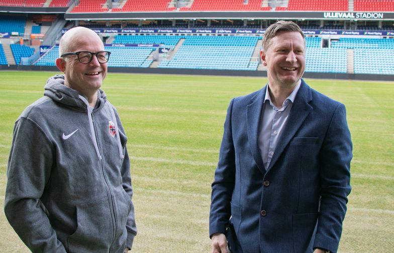 Karl-Petter Løken, NFF og Amund Tøftum, AF Gruppen