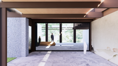 Haslum krematorium er et vernet bygg med høy arkitektonisk verdi. Prosjektet skal derfor gjennomføres med respekt for det opprinnelige uttrykket, samtidig som anlegget moderniseres.