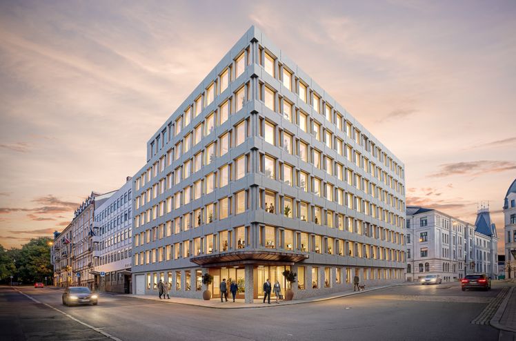 Strøm Gundersen, a company in AF Gruppen, has entered into a contract with Linstow for the rehabilitation, extension, and additional floor construction of the office building at Kronprinsens gate 9 in Oslo.