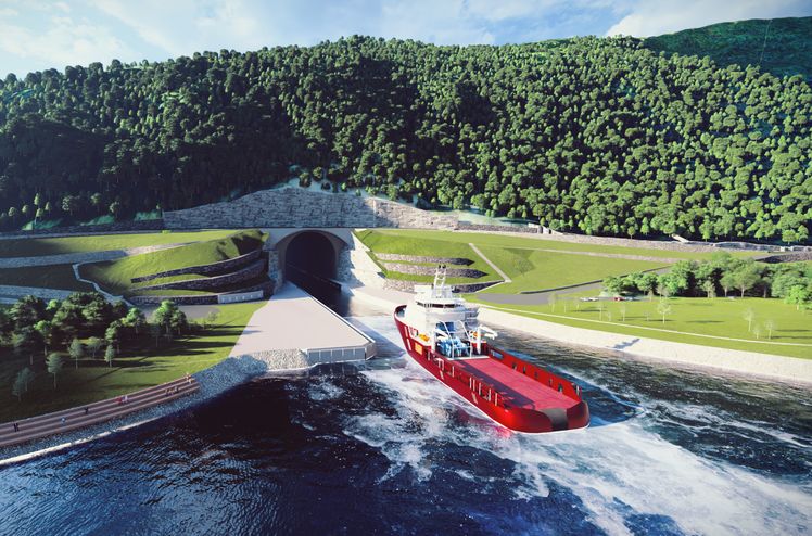 The Norwegian Coastal Administration has awarded AF Gruppen the contract for the engineering and construction of the Stad Ship Tunnel.