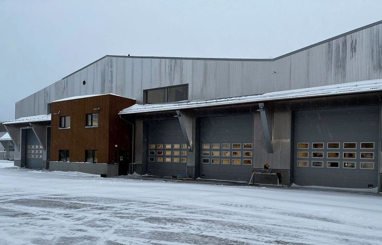 Illustrasjonsbilde: Flerbrukshall i Porsangmoen leir. Det er lignende flerbrukshaller som skal etableres på Setermoen leir.