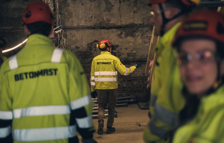 Betonmast skal rehabilitere Bygg E i Forskningsparken.