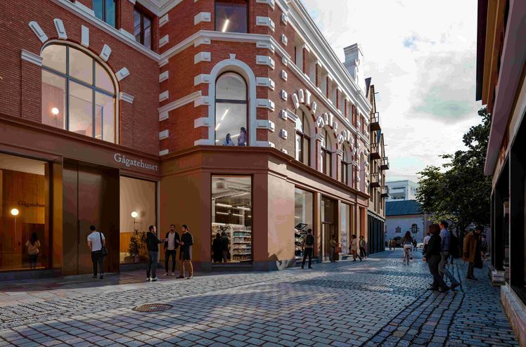 Illustrasjon, utarbeidet av Midgard’s egen arkitekt, Celia Glanfield