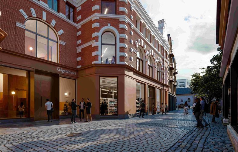 Illustrasjon, utarbeidet av Midgard’s egen arkitekt, Celia Glanfield
