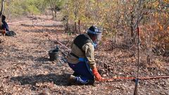 Søk etter landminer