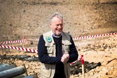 Raymond Johansen i Syria i lager for eksplosiver