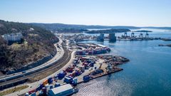 AREALUTFORDRINGER: “Oslo Havn KF samarbeider blant annet med Renovasjons- og gjenvinningsetaten om prosjekt for kysttransport og sirkulære verdikjeder, og håndterer i dag 2-300.000 tonn fra sirkulære verdikjeder til og fra Osloområdet. For å styrke Oslo Havns rolle i den sirkulære økonomien, er det behov for å redusere barrierer knyttet til areal,” står det i Oslo kommunes Temaplan for sirkulær økonomi mot 2030.