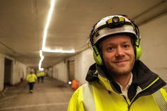 SAMSPILLSENTREPRISE: Joakim Linnestad er prosjektleder for Varden Entreprenør. Rehabiliteringen gjennomføres som en samspillsentreprise mellom Oslo Havn og Varden Entreprenør.