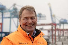 Einar Marthinussen, kommersiell direktør i Oslo Havn. Bildet er tatt ifbm Yilport Oslo sitt 10-årsjubileum.