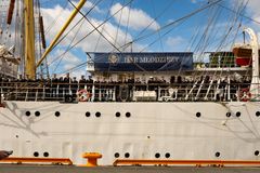 UNGDOMSOPPLÆRING: Fullriggeren er Gdynia Maritime University sitt seiltreningsskip og har vært ambassadør for polsk sjøfart og ungdomsopplæring i over 40 år.