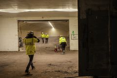 Slik så det ut i Ekeberghallene før den omfattende rehabiliteringen.