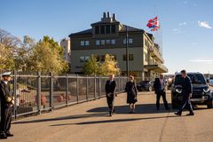 BESKYTTER: Prinsesse Anne er beskytter for The Anglo-Norwegian Resistance Commemoration Project. Tirsdag ankom hun Normandieplassen i Oslo havn for å avduke Coastwatchers.