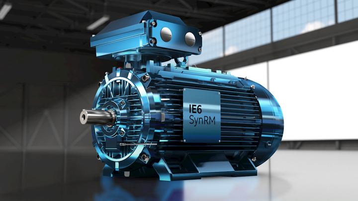 ABB IE6 Hyper-Efficiency SynRM, large frames, from 110 to 450kW