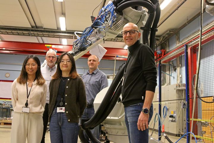 Dr. Morten Mossige (Senior Principal Engineer), Lydia Sun (R&D Software Engineer), Dongjing Liu (R&D Senior Software Engineer), Piotr Stasiak (R&D Principal Engineer) and Egil Skogland (R&D Principal Engineer)