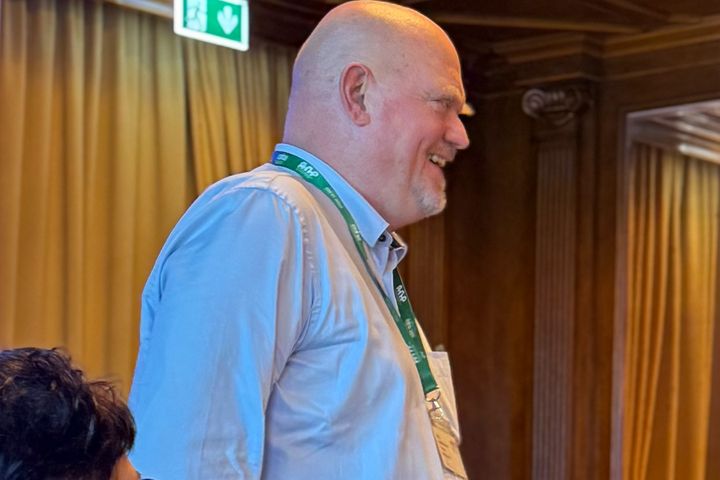 Forbundsleder Stig Johannessen fra Skolelederforbundet er valgt til president for ESHA