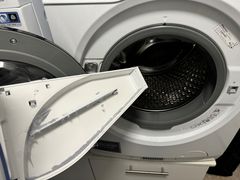 Lofilteret bør tommes etter hver gang tørketrommelen har vært i bruk. Foto: Heidi Tofterå Slettemoen/Frende Forsikring.