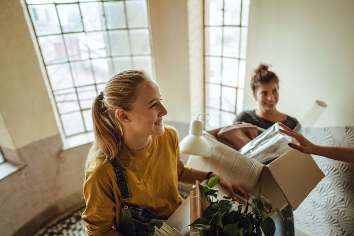 Mange studenter kjemper om utleieboligene på sitt nye studiested nå.
