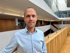 Jonas Oeding, leder for bedriftsmarkedet i Frende.