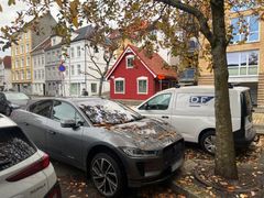 Hvis bilen din står parkert under et tre, som på dette bildet, bør du fjerne løvet med jevne mellomrom.