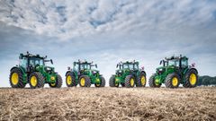 Den nye 6R-serien har truffet svært godt i markedet. 185- og 150-modellen inntar henholdsvis første- og tredjeplassen blant de mest populære traktorene i grønt og gult på registreringsstatistikken.