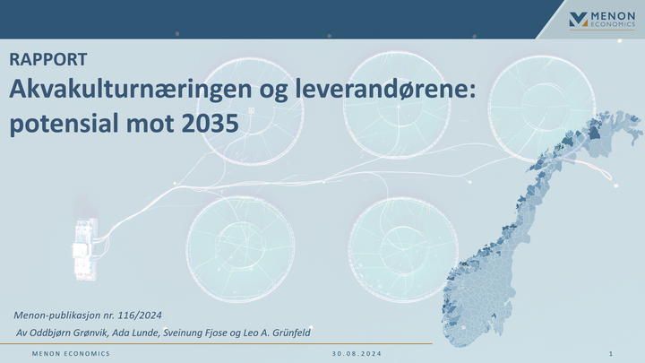 Verdiskapingen i leverandørindustrien kan mer enn dobles innen 2035