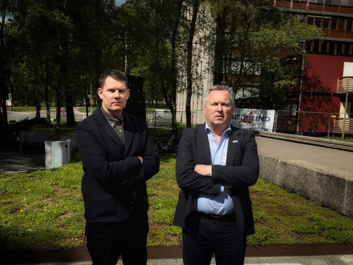 Lasse Helland og Kjell Ivar Slettmoen