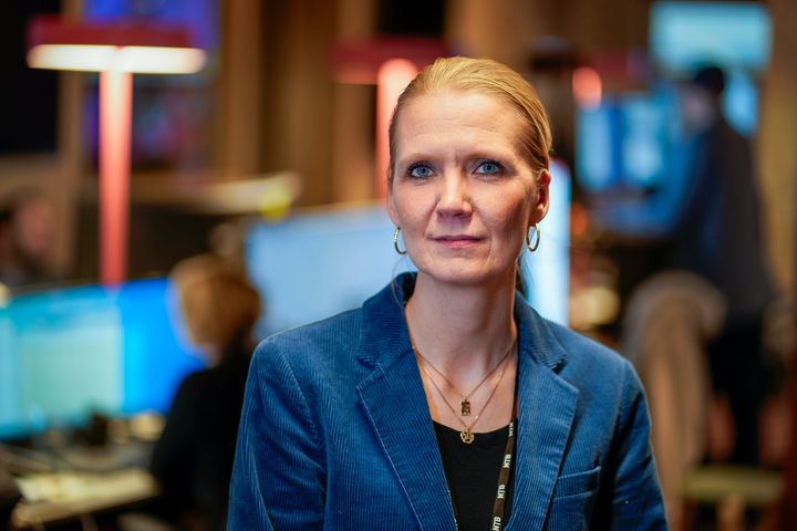 Sjefredaktør og adm.dir. i NTB,  Tina Mari Flem. Foto: Gorm Kallestad / NTB