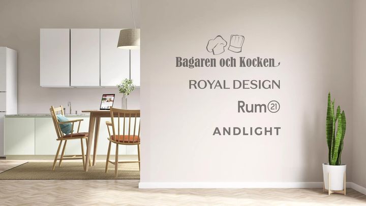 Egmont har flere ledende e-handelsbedrifter innen hjem, interiør, belysning og kjøkken: Royal Design, Rum21, Bakeren og Kokken og Andlight. Nå samles alle virksomhetene i et felles konsern: Egmont LivingNordic.