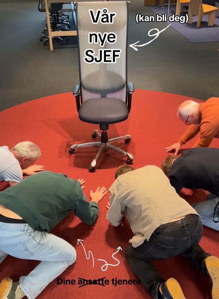 Som ny sjef får du veldig mye makt over svært lydige ansatte