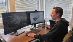 For å nå klimamålene i Parisavtalen må vi kutte energibruken i byggene våre. Jørund Mohn fra Trondheim Areal ser fram til at den nye dataplattformen vil sammenstille spredt bygningsinformasjon til et ferdig beslutningsgrunnlag. Foto: Autility