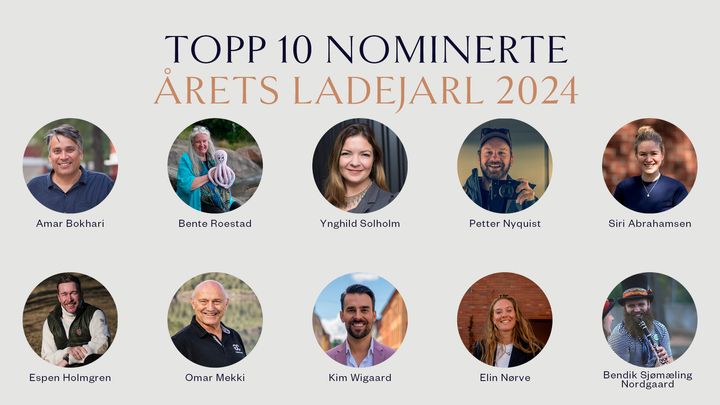 Årets Ladejarl 2024 - Topp ti