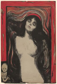 Edvard Munch, Madonna, 1895/1902. Reitan Family Collection