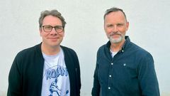 Jonas Bakken og Thom Jambak. Foto