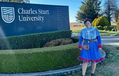 – Det har vært inspirerende å møte dyktige forskere og lære mer om situasjonen til Aboriginske urfolk, særlig når det gjelder språk og utdanning, sier Camilla Porsanger.