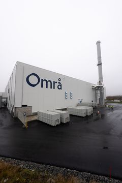 OMRÅ: Finsorteringsanlegget i Indre Østfold har fått navnet Områ. Anlegget eies av Tomra og Plastretur og driftes av Stena Recycling.