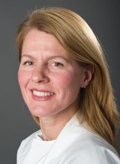 Portrettbilde av Kristina Haugaa, professor ved Universitetet i Oslo og senterleder ved Procardio – senter for forskningsdrevet innovasjon