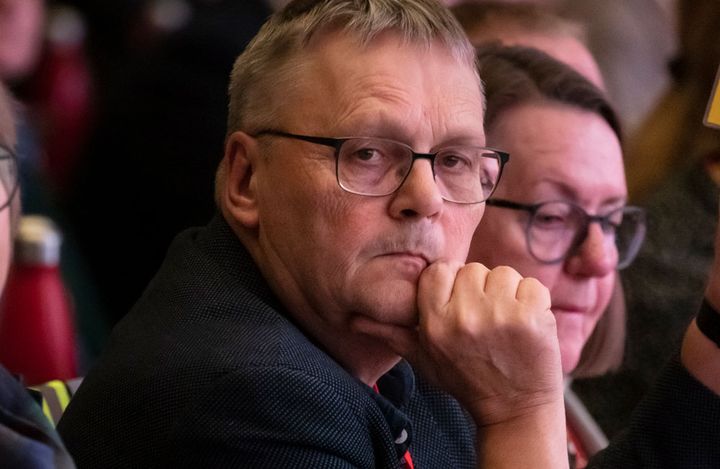 Odd-Haldgeir Larsen, leder for Fagforbundets forhandlingsdelegasjon