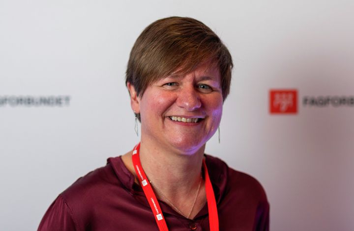 Helene Harsvik Skeibrok, leder i Fagforbundet