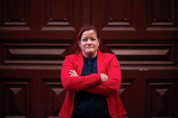 Cathrine Ertsås, leder Fagforbundet Post og finans