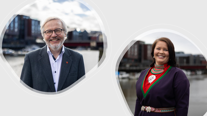 Harald Hegstad og May Bente Jønnson. Foto: Den norske kirke.