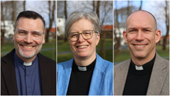 På torsdag tilsettes en av disse som ny biskop. I alfabetisk rekkefølge: Vidar Mæland Bakke, Karen Margrete Mestad, Tor Magne Nesvik.