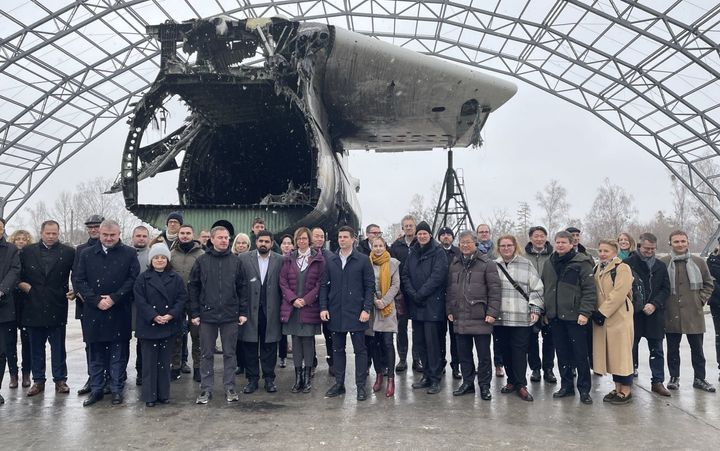 Samferdselsminister Jon-Ivar Nygård var fredag i Ukraina, der han har møtte kolleger fra rundt 25 land på et dialogmøte i regi av International Transport Forum i Kyiv.